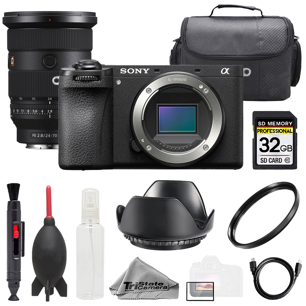 a6700 + 24-70mm f/2.8 GM II Lens +32GB + Bag+ UV Filter- Basic Kit *FREE SHIPPING*