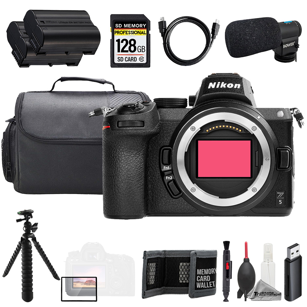 Z5 (Body) + Mic + 128GB + Extra Battery+ Tripod- Accessory Kit *FREE SHIPPING*