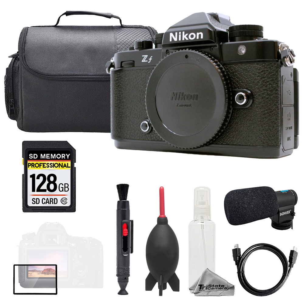 Zf (Body) + Mic + 128GB + Bag+ Screen Protector- Basic Kit *FREE SHIPPING*