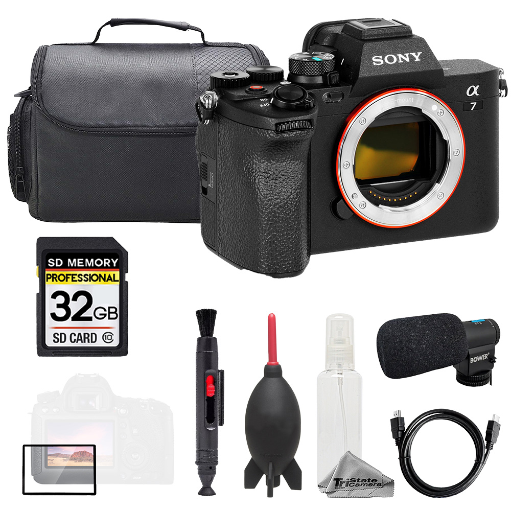 a7 IV (Body) + Mic + 32GB + Bag+ Screen Protector- Basic Kit *FREE SHIPPING*