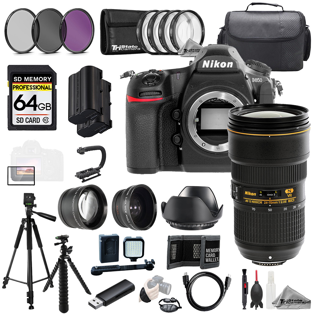 Nikon D850 、24-70 f2.8G レンズセット Nikon D850 、24-70 f2.8G