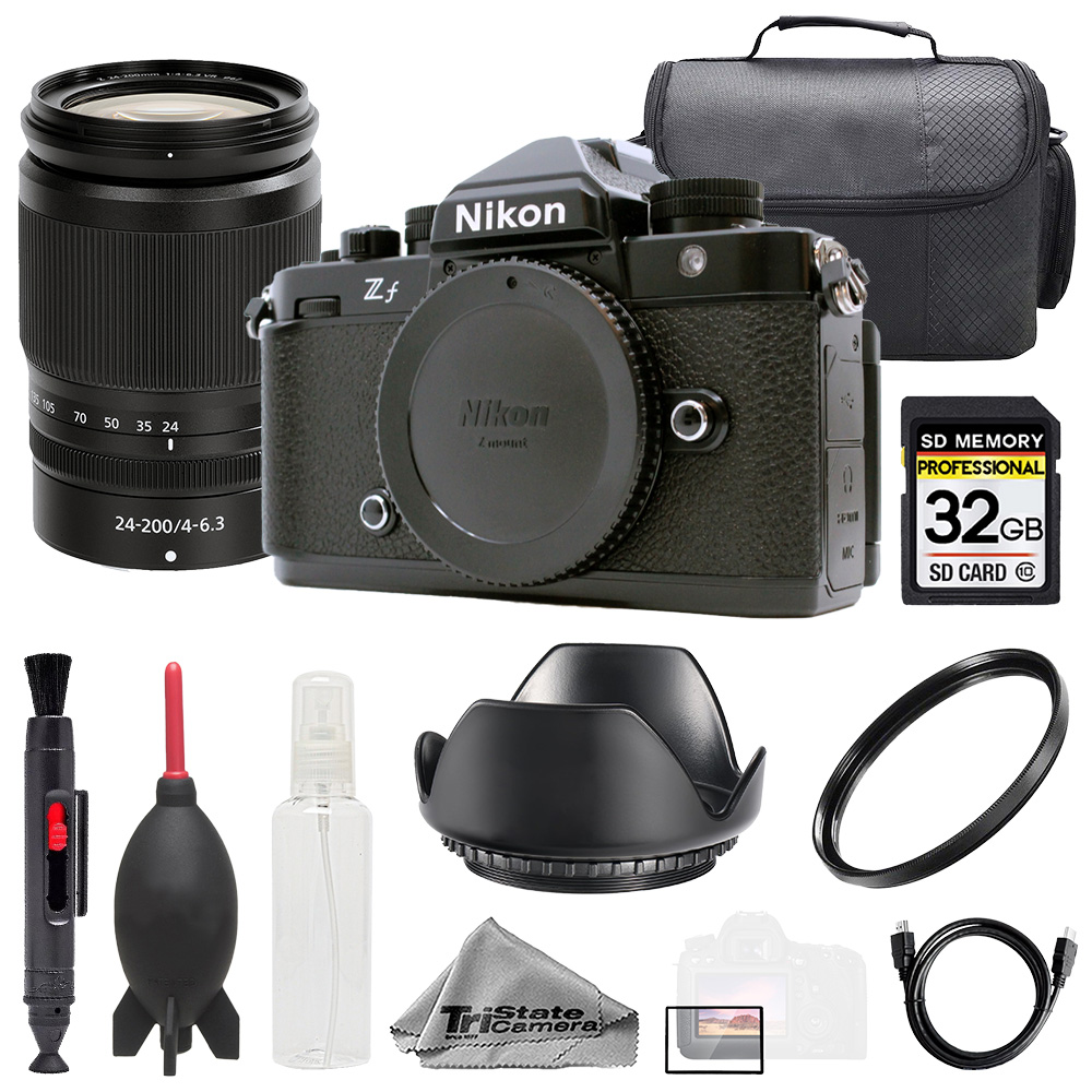 ZF + NIKKOR Z 24-200mm f/4-6.3 VR Lens +32GB + Bag+ UV Filter- Basic Kit *FREE SHIPPING*