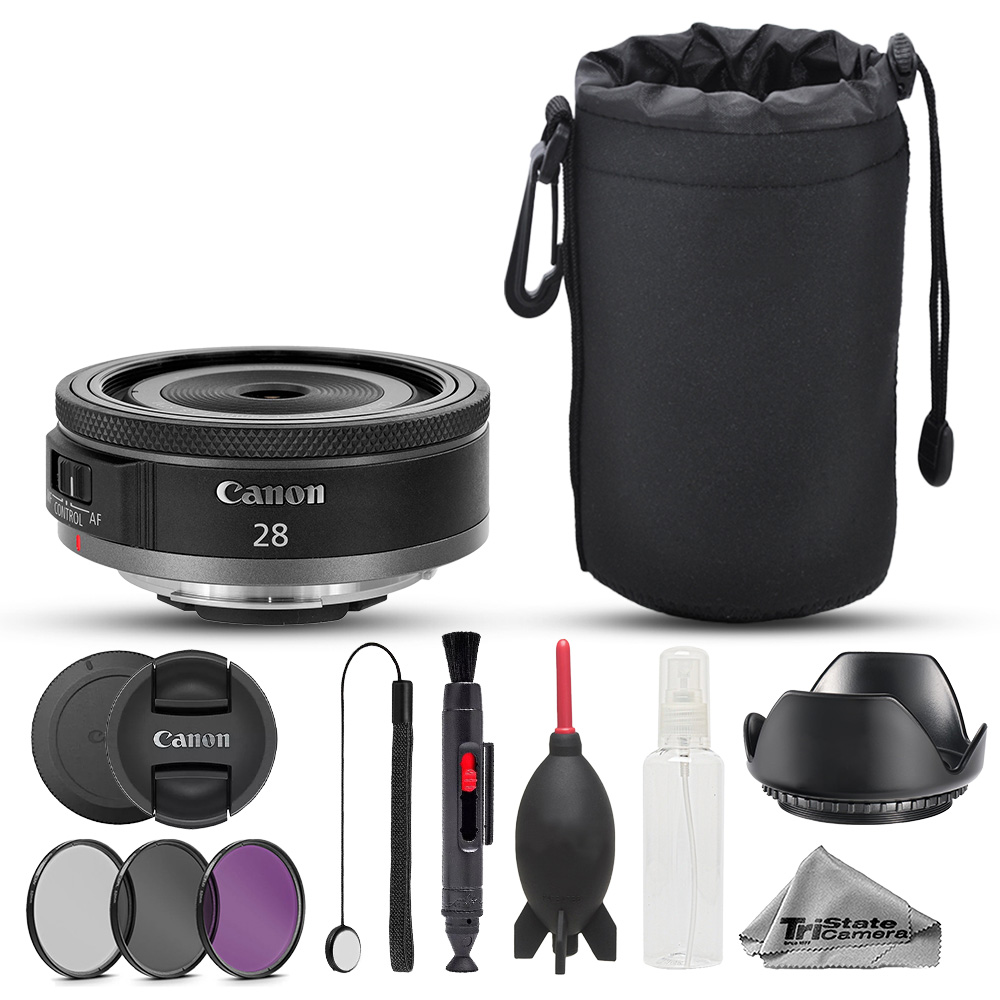 RF 28mm f/2.8 STM Lens - 10pc Advanced Bundle *FREE SHIPPING*