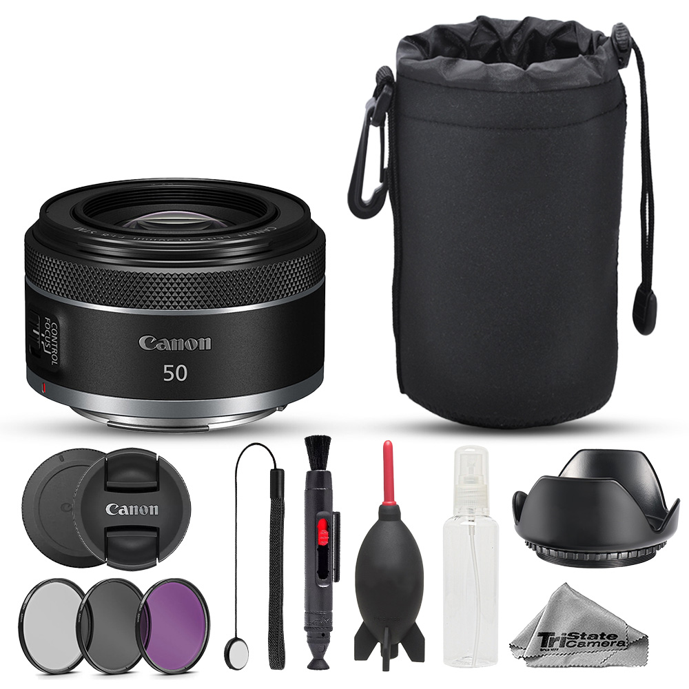 RF 50mm f/1.8 STM Lens - 10pc Advanced Bundle *FREE SHIPPING*