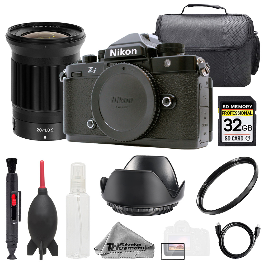 ZF + NIKKOR Z 20mm f/1.8 S Lens +32GB + Bag+ UV Filter- Basic Kit *FREE SHIPPING*