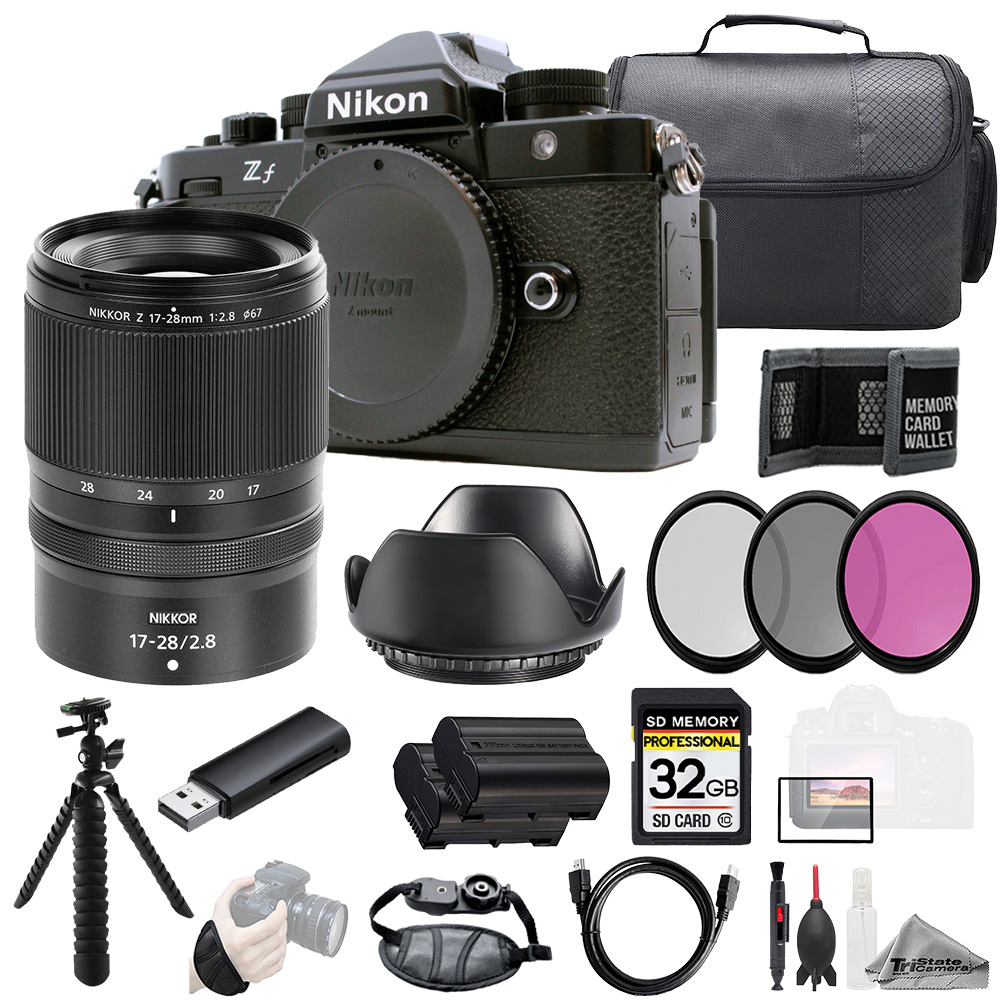 NIKON | ZF + NIKKOR Z 17-28mm f/2.8 Lens +32GB + Ext Bat+ 3 PC
