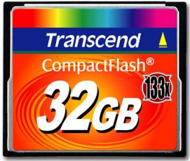32GB 133x High Speed Compact Flash Memory Card