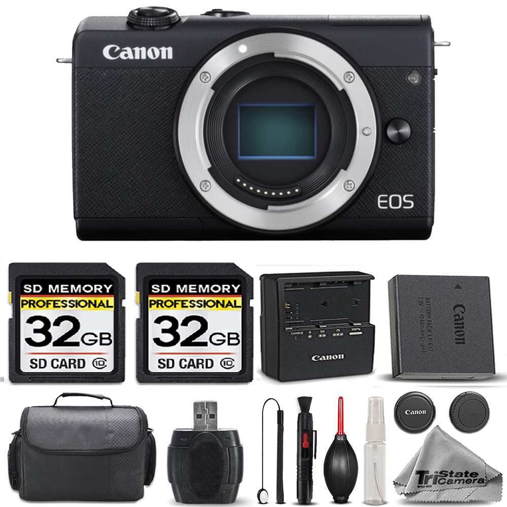 EOS M200 Mirrorless SLR Camera (Body Only) + 64GB -Basic Bundle *FREE SHIPPING*