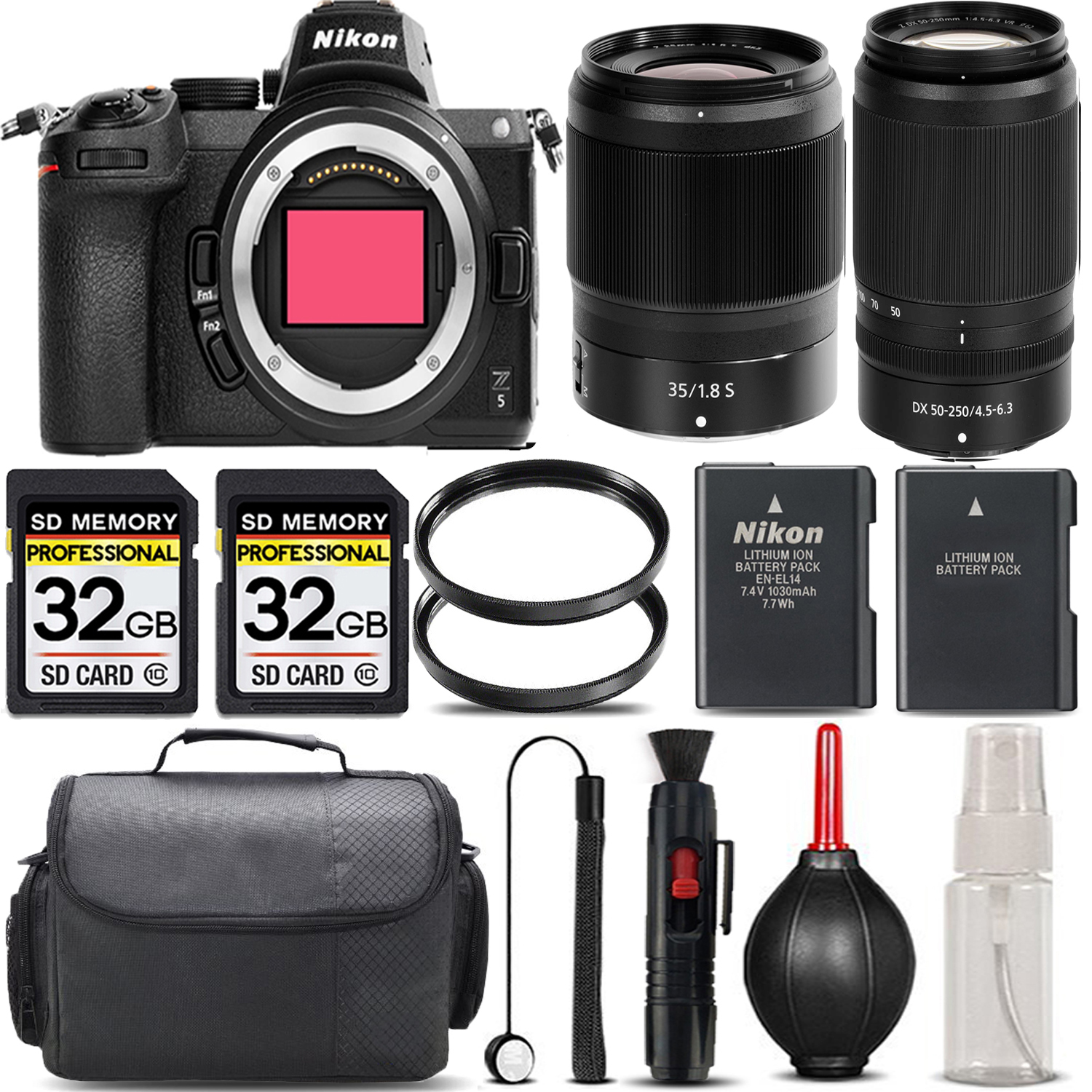 Z5 Camera + 50-250mm f/4.5-6.3 Lens + 35mm S Lens + Handbag - SAVE BIG KIT *FREE SHIPPING*