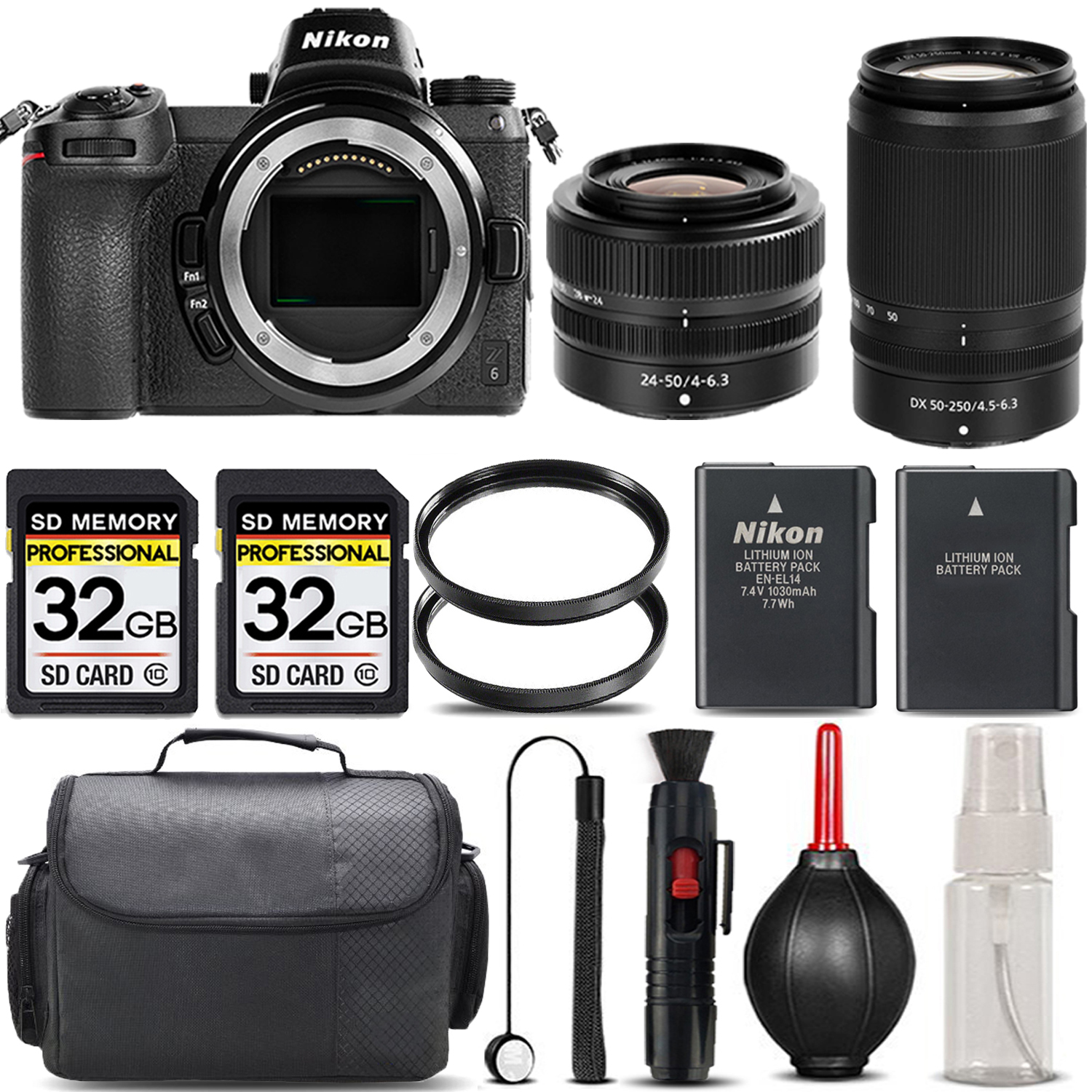 Z6 Mirrorless + 50-250mm Lens + 24-50mm Lens + Handbag - SAVE BIG KIT *FREE SHIPPING*