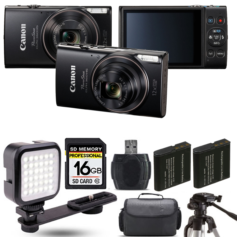 PowerShot G1 X Mark III Camera + Extra Battery + LED - 16GB Kit *FREE SHIPPING*