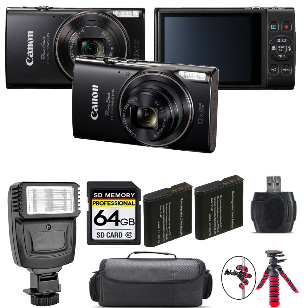 PowerShot G1 X Mark III Camera + Extra Battery + Flash - 64GB Kit *FREE SHIPPING*
