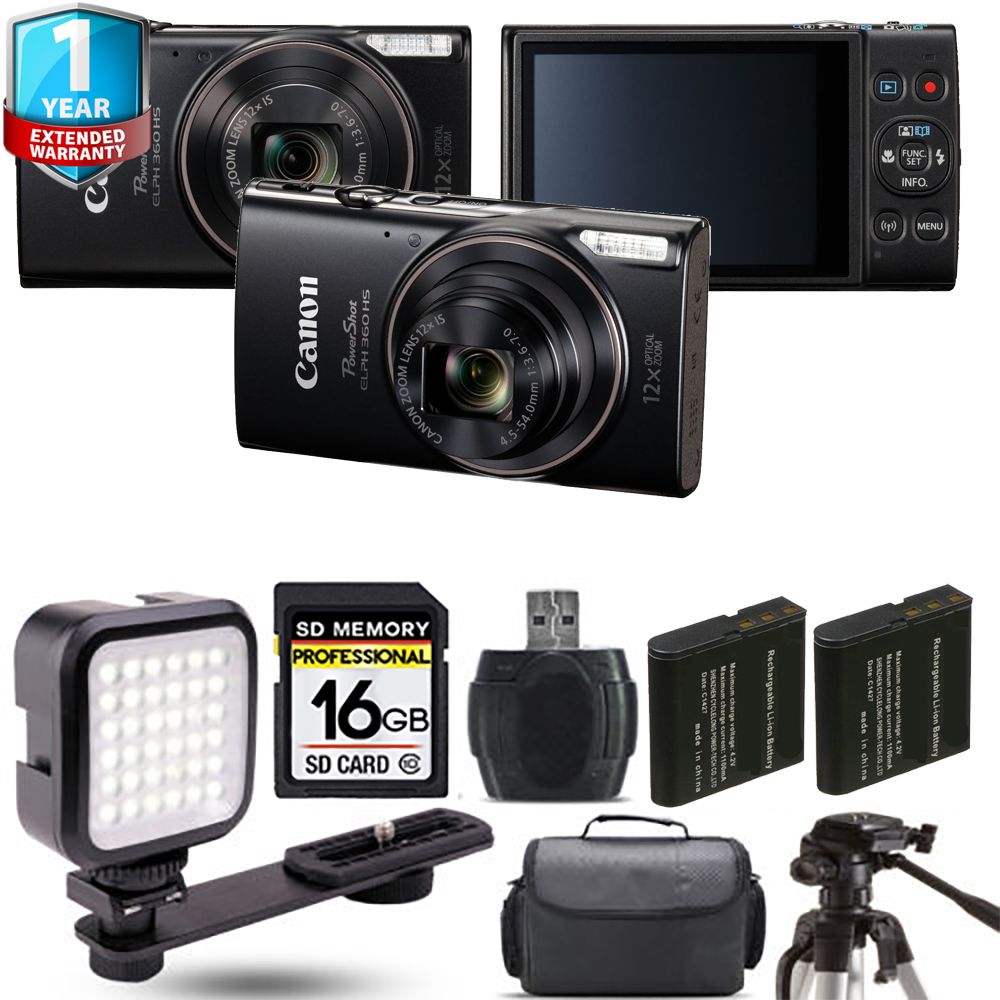 PowerShot G1 X Mark III Camera + Extra Battery + 1 Year Extended Warranty - 16GB Kit *FREE SHIPPING*