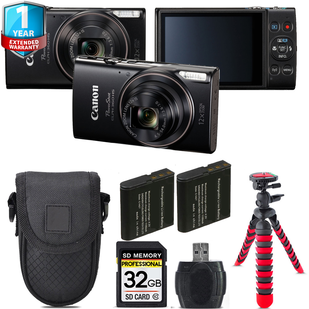 PowerShot G1 X Mark III Camera + 1 Year Extended Warranty + Tripod + Case - 32GB Kit *FREE SHIPPING*