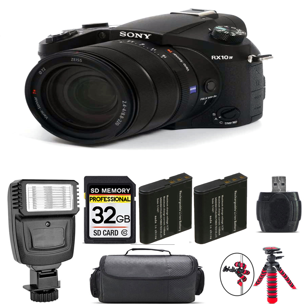 SONY | Cyber-shot DSC-RX10 IV Digital Camera + Extra Battery +