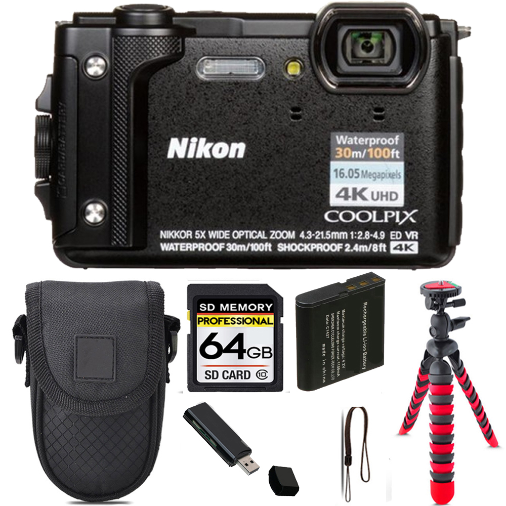 Nikon COOLPIX W300 ☆予備電池1つ☆16GBSD付 | horsepower.qa