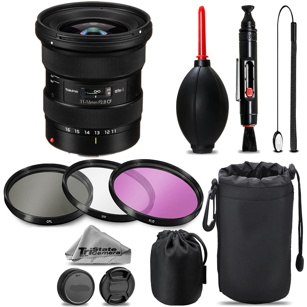 atx-i 11-16mm CF Lens (Canon) + UV + FLD + CPL + Blower Brush + Lens Pen *FREE SHIPPING*
