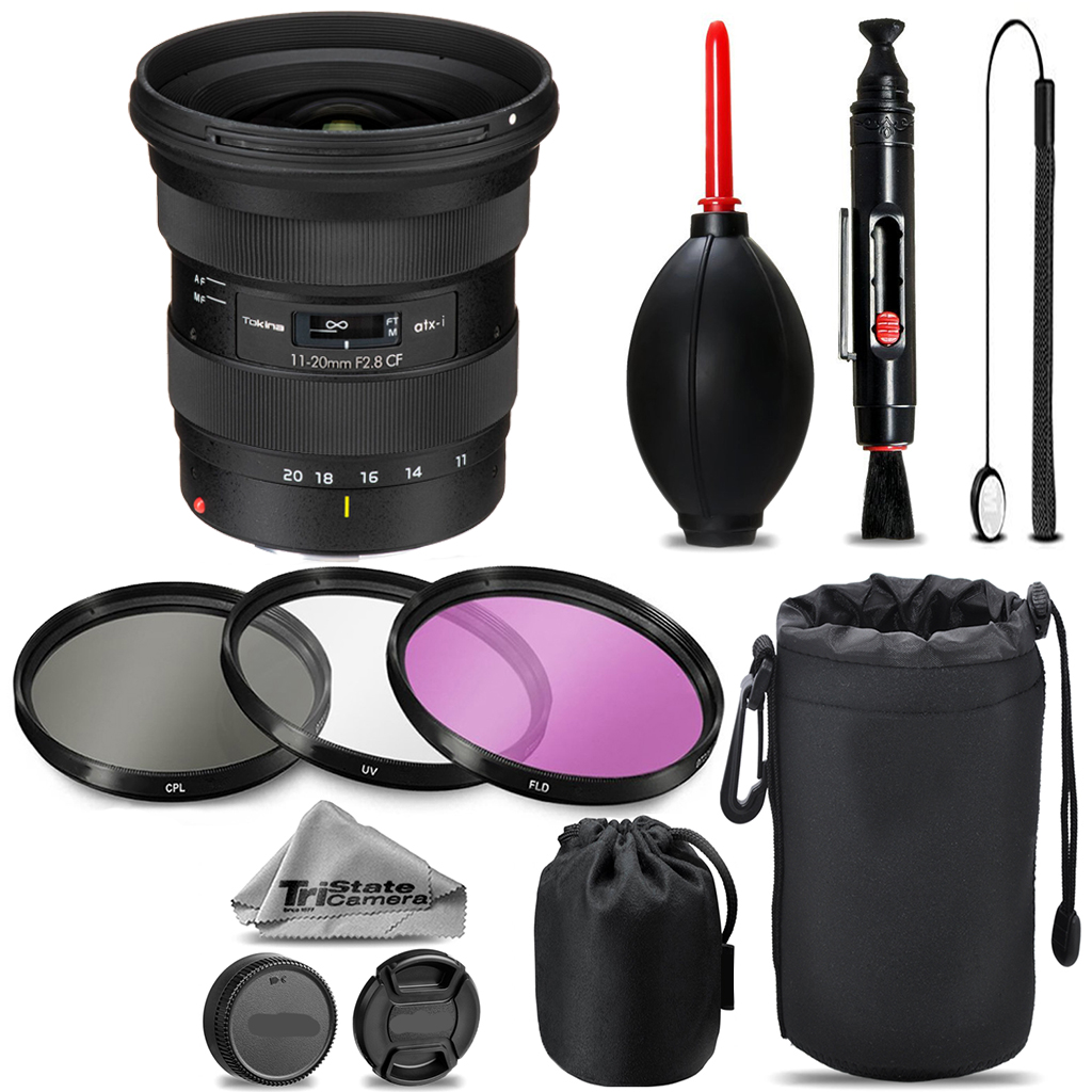 atx-i 11-20mm CF Lens + UV + FLD + CPL + Blower Brush + Lens Pen *FREE SHIPPING*
