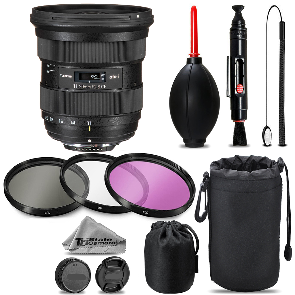 atx-i 11-20mm CF Lens + UV + FLD + CPL + Blower Brush + Lens Pen *FREE SHIPPING*