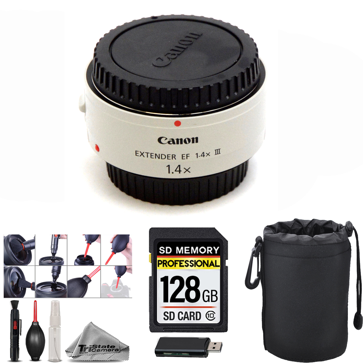 CANON | Extender EF 1.4X III + Lens Pouch + Cleaning Kit + Card