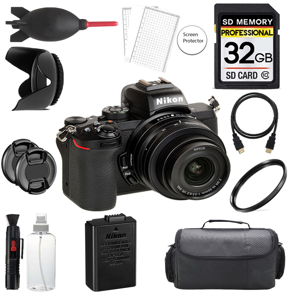 Z50 Camera + 16-50mm Lens + 32GB + Bag + UV Filter- Basic Kit *FREE SHIPPING*