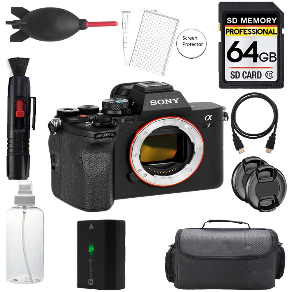 a7 IV Mirrorless Camera + 64GB + Bag + Screen Protector - Basic Kit *FREE SHIPPING*
