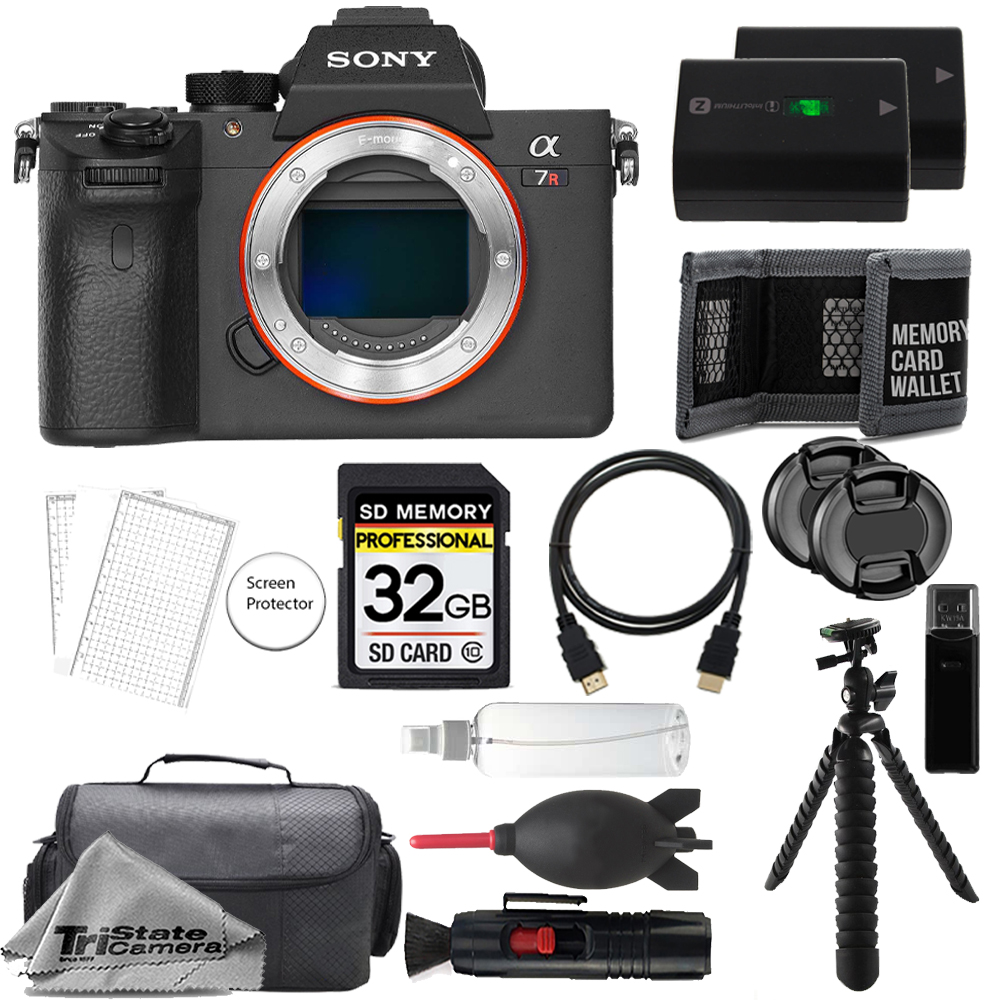 a7R IIIA Mirrorless Camera + 32GB + Extra Battery + Tripod - Accessory Kit *FREE SHIPPING*