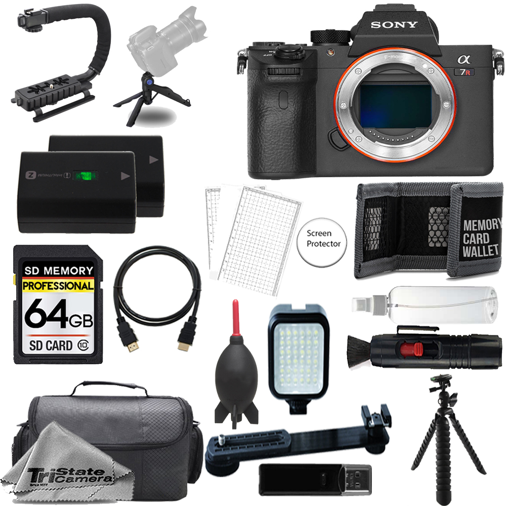 a7R IIIA Mirrorless Camera + 64GB + Extra Battery + LED Flash - ULTIMATE Kit *FREE SHIPPING*