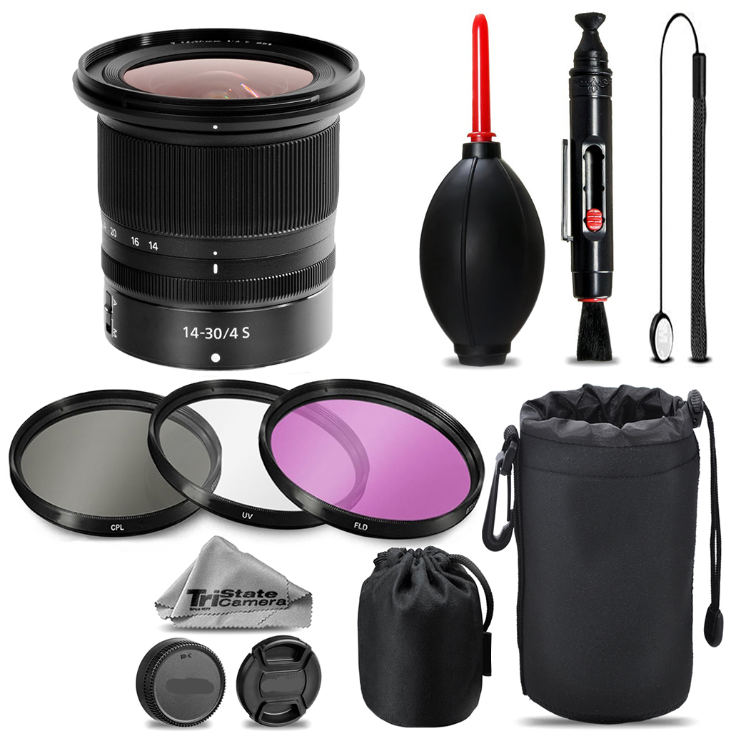 NIKKOR Z 14- 30mm S Lens + UV + FLD + CPL + Blower Brush + Lens Pen *FREE SHIPPING*