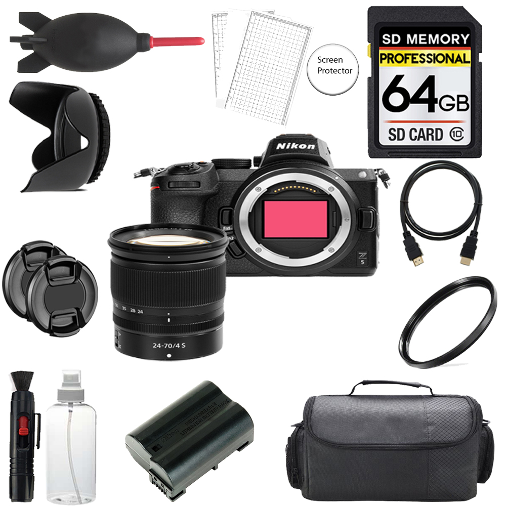 Z5 Camera + 24-70mm Lens + 64GB + Bag + UV Filter- Basic Kit *FREE SHIPPING*