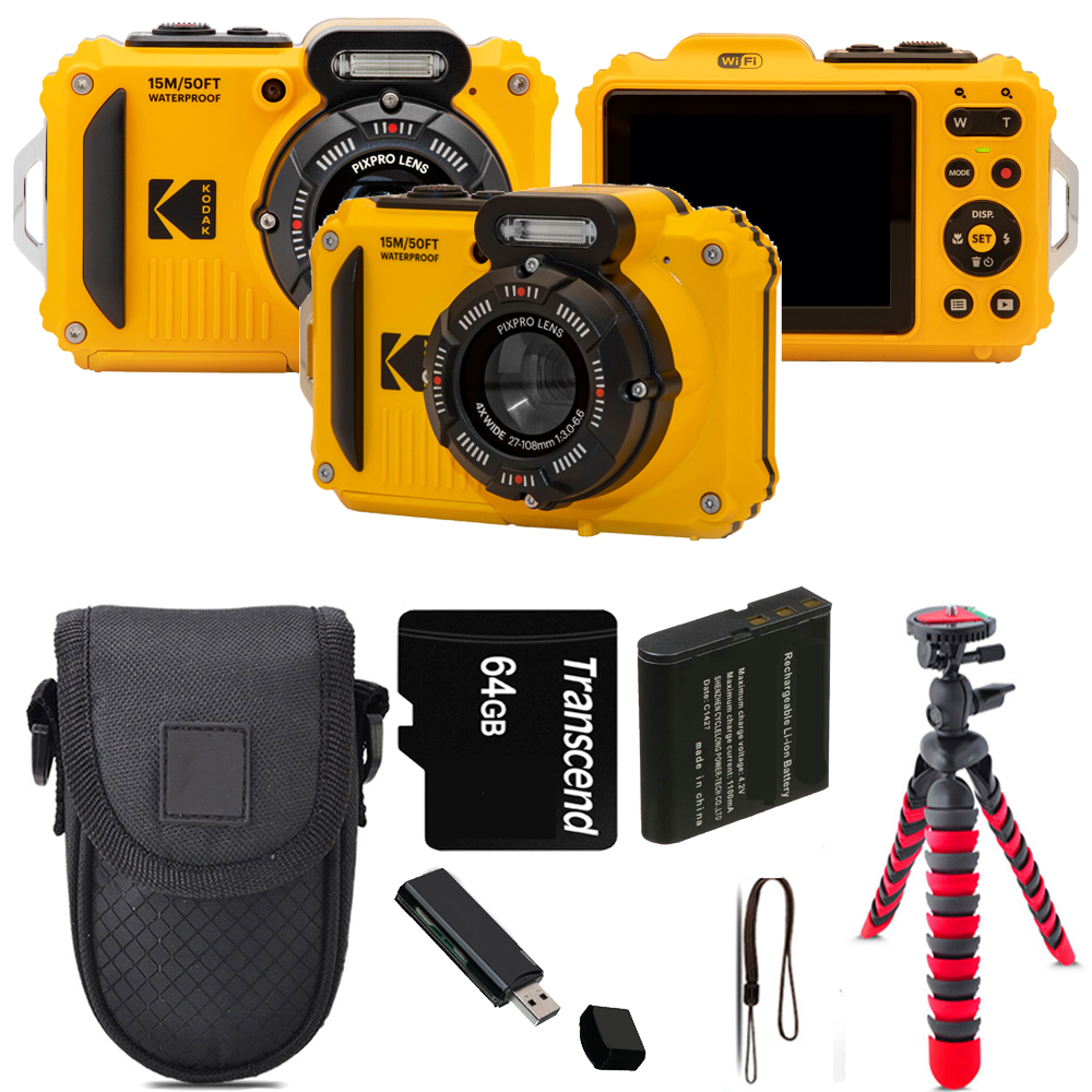 Kodak PIXPRO WPZ2 Tough Compact Camera Bundle Pack