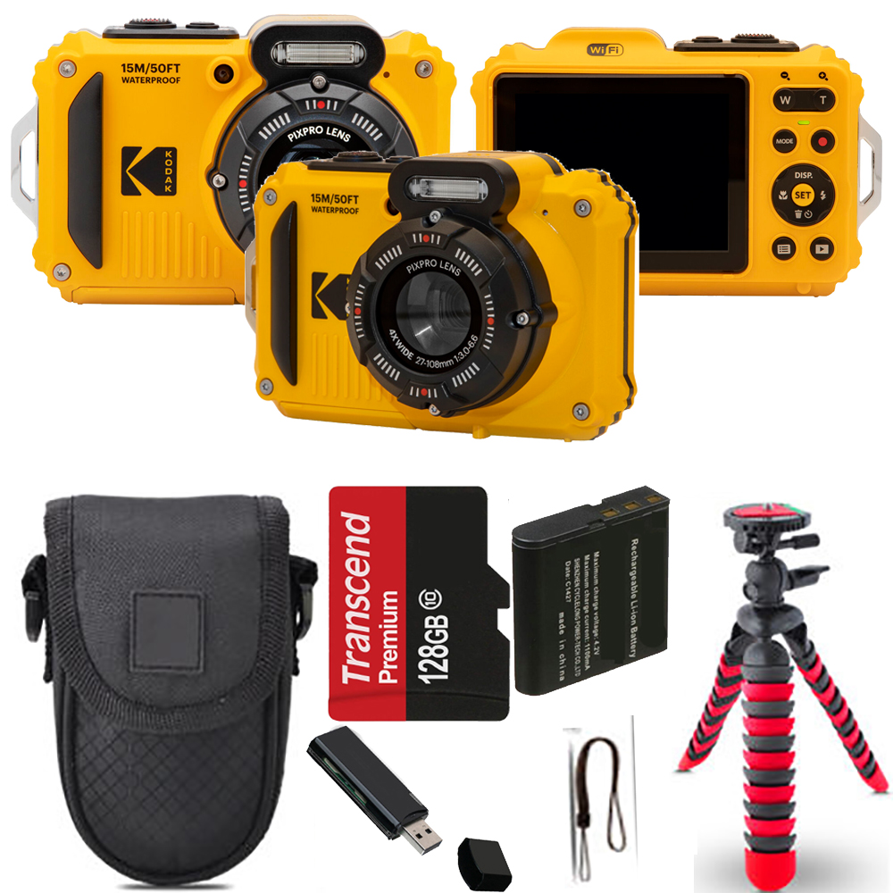 PIXPRO WPZ2 Digital Camera + Spider Tripod + Case - 64GB Kit *FREE SHIPPING*