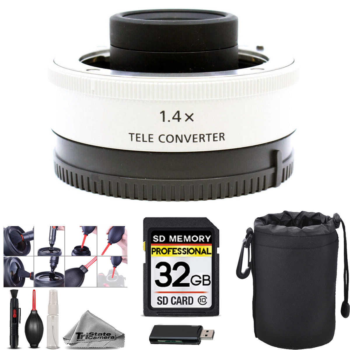 FE 1.4x Teleconverter + Lens Pouch + Cleaning Kit + Card Reader + 32GB *FREE SHIPPING*