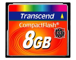 8GB 133x High Speed Compact Flash Memory Card