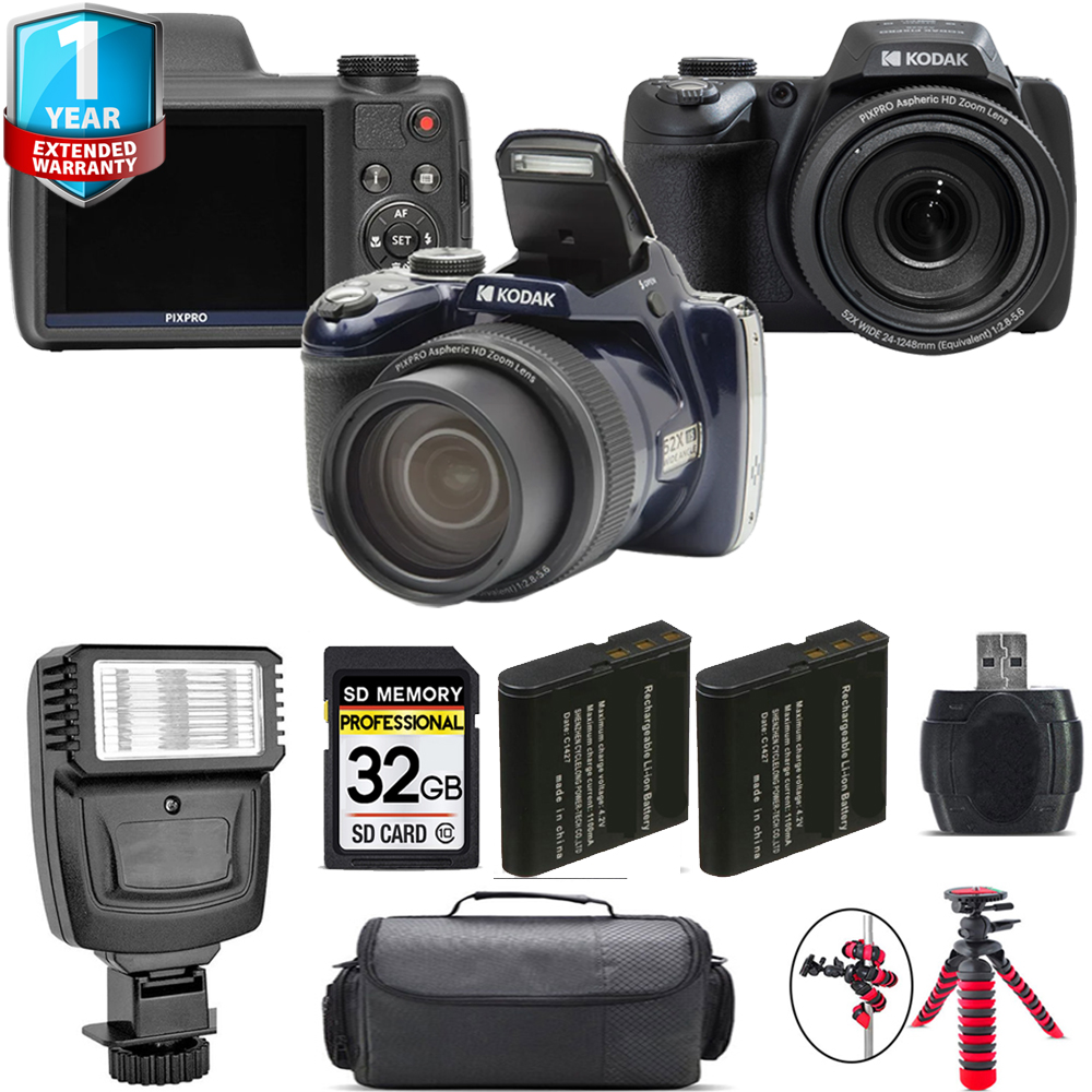 PIXPRO AZ528 Digital Camera (Black) Extra Battery + 1 Yr Warranty + 32GB *FREE SHIPPING*