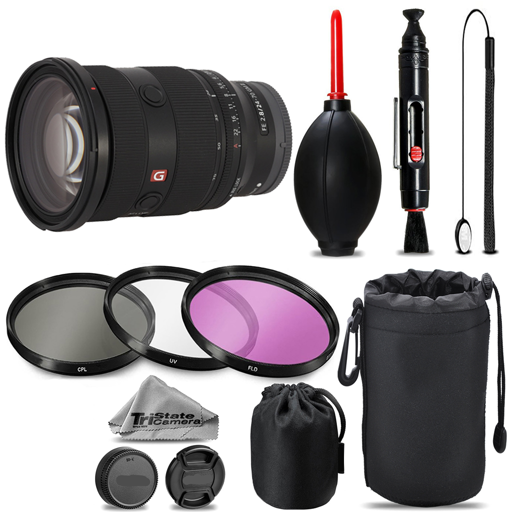 FE 24-70mm f/2.8 GM II Lens + UV + FLD + CPL + Blower Brush + Lens Pen *FREE SHIPPING*