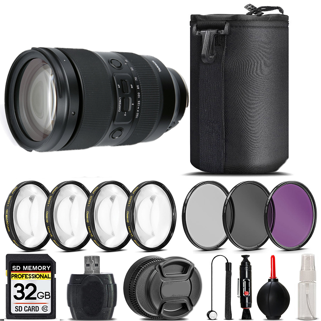 35-150mm f/2-2.8 III VXD Lens for +4PC Macro Kit+3 Piece Filter-32GB *FREE SHIPPING*