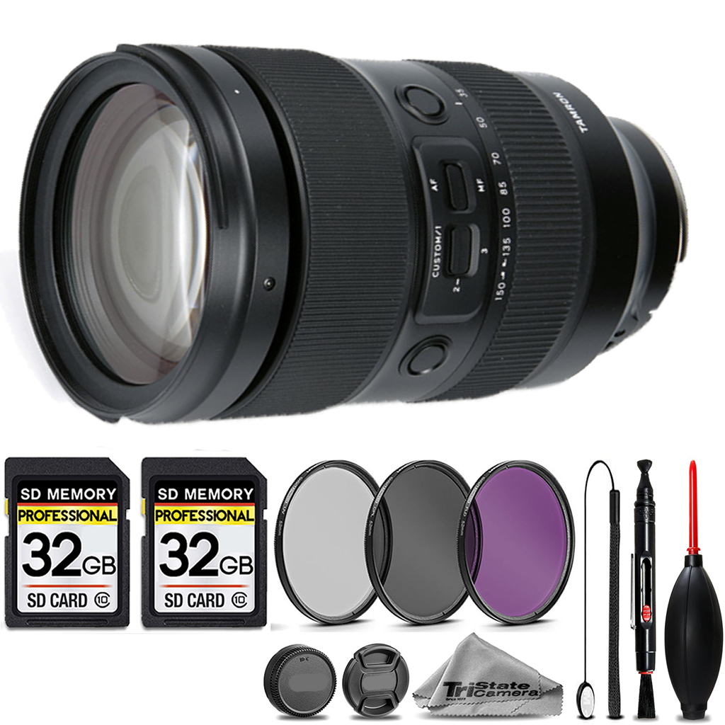 35-150mm f/2-2.8 III VXD Lens for +3PC FILTER+64GB STORAGE BUNDLEKIT *FREE SHIPPING*