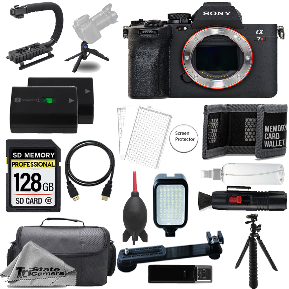a7R V Mirrorless Camera (Body) +128GB +Extra Battery+LED Flash-ULTIMATE Kit *FREE SHIPPING*