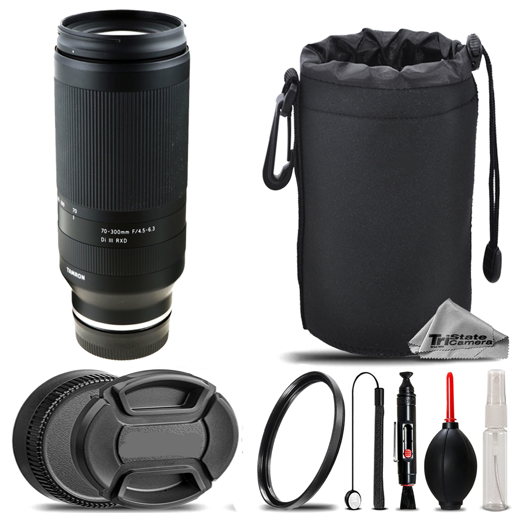 70-300mm f/4.5-6.3 Di III RXD Lens (Z) +UV Filter+ Hood +Lens Pouch-Kit *FREE SHIPPING*