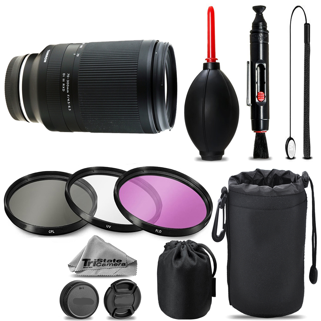 70-300mm f/4.5-6.3 Di III RXD Lens (Z) +UV +FLD +CPL +Blower Brush- Kit *FREE SHIPPING*