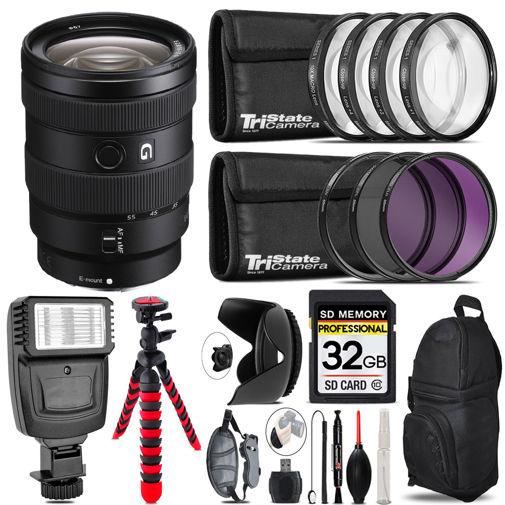 E 16-55mm f/2.8 G Lens + Flash + Tripod & More - 32GB Kit Kit *FREE SHIPPING*