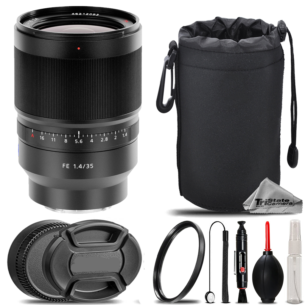 SONY | Distagon T* FE 35mm f/1.4 ZA Lens + UV Filter+ Hood + SONY | Distagon T* FE 35mm f/1.4 ZA Lens + UV Filter+ Hood +