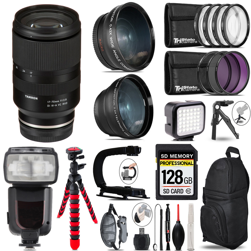35mm f/1.4 DG HSM Art Lens for Canon EF + LED Light + Tripod -128GB Kit *FREE SHIPPING*