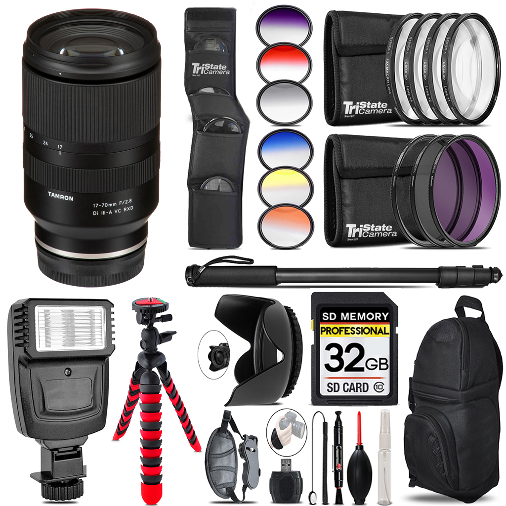 35mm f/1.4 DG HSM Art Lens for Canon EF +Flash+Color Filter Set -32GB Kit *FREE SHIPPING*
