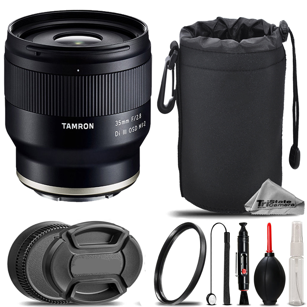 35mm f/2.8 Di III OSD M Lens for Sony +UV Filter+ Hood +Lens Pouch-Kit *FREE SHIPPING*
