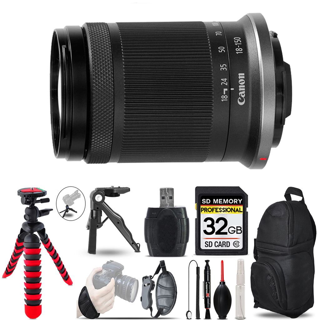 RF-S 18-150mm f/3.5-6.3 IS STM Lens  - 32GB Accessory Kit *FREE SHIPPING*