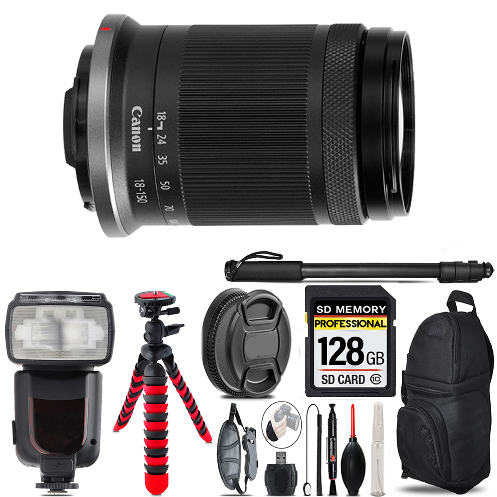 RF-S 18-150mm f/3.5-6.3 IS STM Lens  - 128GB Accessory Kit *FREE SHIPPING*