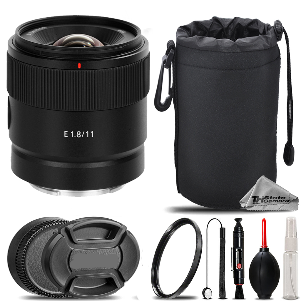 E 11mm f/1.8 Lens- Basic Kit *FREE SHIPPING*