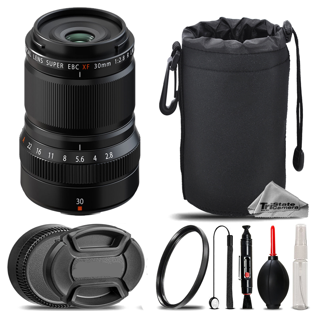 XF 30mm f/2.8 R LM WR Macro Lens +UV Filter +Lens Pouch-Kit *FREE SHIPPING*